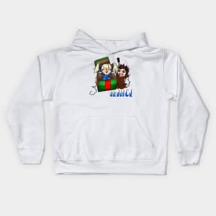 Christmas surprise (light version no blink lights) Kids Hoodie